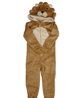 Hnědý zvířecí overal