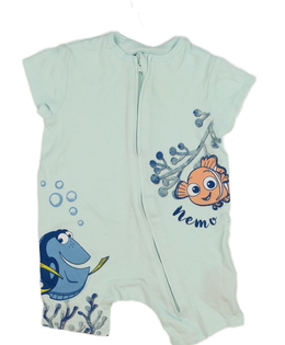 Světle modrý letní overal Nemo Primark 