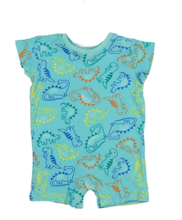 Modrý overal s dinosaury 