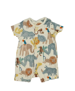 Krémový overal se zvířátky M&S