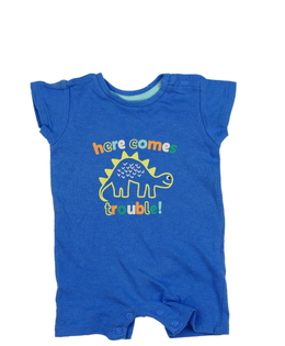 Modrý overal s dinosaurem 