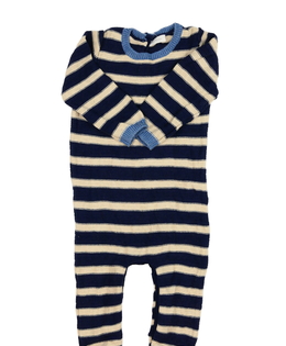 Pruhovaný pletený overal Next