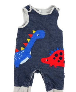 Tmavý overal s dinosaurem Bluezoo