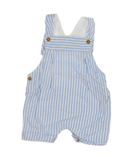 Modro-bílý pruhovaný overal Next
