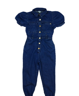 Tmavě modrý riflový overal River Island 