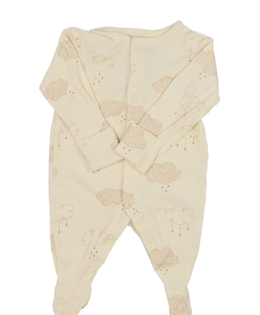 Krémový overal s mráčky George