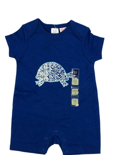 Nový tmavě modrý overal se želvou Gap 