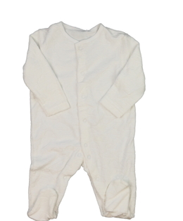 Bílý overal s mráčky Primark 