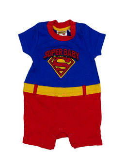Modro-červený overal SuperBaby Tu 