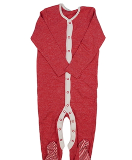 Červený protiskluzový overal 