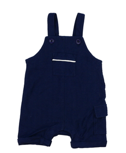 Tmavě modrý letní overal