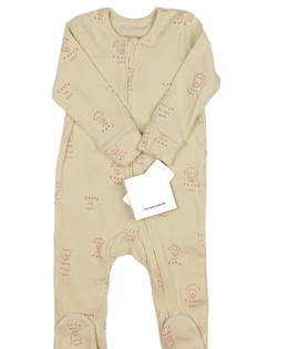 Nový béžový overal s medvědy George