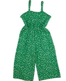 Zelený letní overal s květinami Primark 