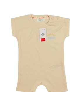 Nový hnědý overal se sluncem Primark 