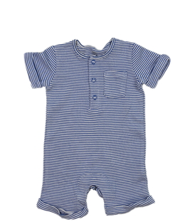Modrý pruhovaný overal  F&F