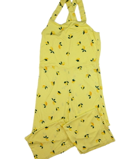 Žlutý letní overal s citrony H&M