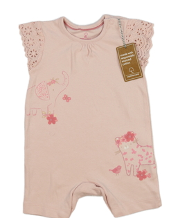 Nový růžový overal se zvířátky Mothercare