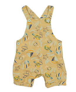 Hnědý overal s mořskými tvory Mothercare