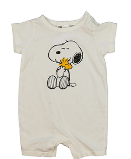 Bílý overal Peanuts H&M