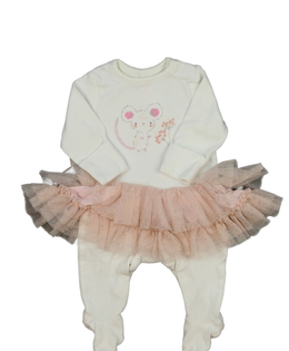 Krémový overal se sukénkou Mothercare
