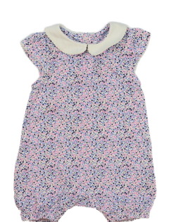 Květinový overal s límečkem Mothercare