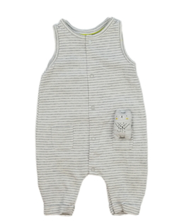 Šedý pruhovaný overal  Mothercare