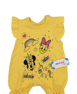 Nový žlutý overal s obrázky Minnie 