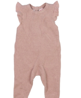 Růžový pletený overal Zara