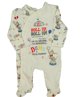 Krémový krásný overal Dumbo Disney Primark 