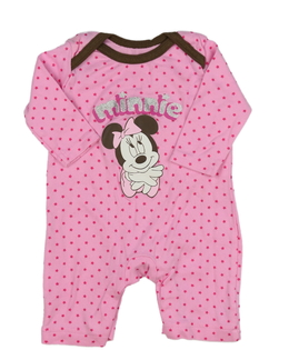 Růžový overal Minnie Disney George