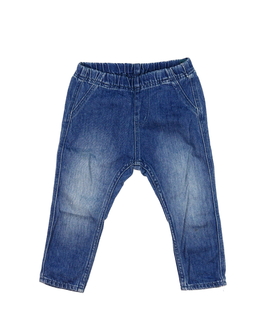 Modré melírované rifle H&M