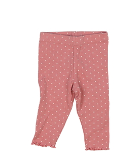 Růžové legíny s puntíky Primark 