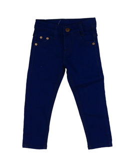 Tmavě modré elastické rifle 