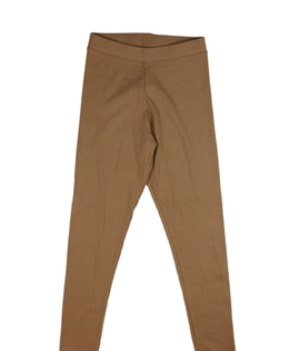 Hnědé žebrované legíny Primark 