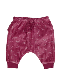 Růžové tepláčky s volánky na zadku Next