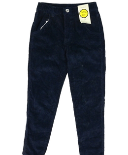 Nové modré manšestrové kalhoty Tu 