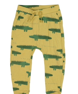 Žluté tepláčky s krokodýlem George