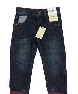 Nové modré melírované rifle Primark