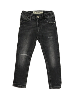 Šedé trhané rifle Primark