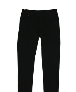 Černé společenské kalhoty F&F