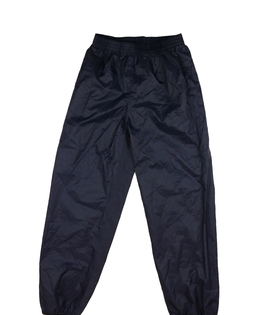 Tmavě modré kalhoty do deště Decathlon 