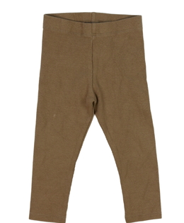 Hnědé žebrované pevné legíny Next