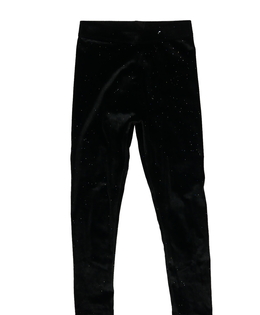 Černé hebké lesklé legíny George