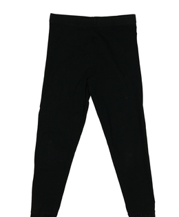 Černé legíny dole s krajkou George