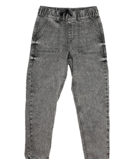 Šedé melírované rifle George