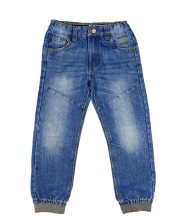 Modré melírované rifle Primark