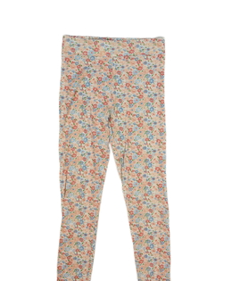 Světlé květinové legíny George