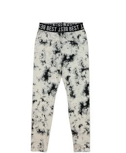 Světlé vzorované legíny 