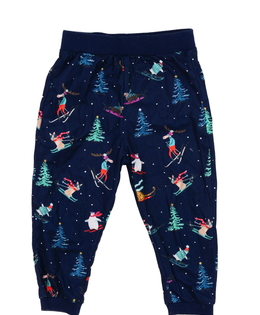 Modré tepláčky s obrázky F&F