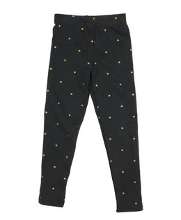 Šedé vyteplené legíny Nutmeg